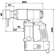 Электрический моментный гайковерт 230В Диапазон крутящего момента 350-700Нм Головки AF24, AF27, AF30, AF30, AF32, AF36, AF41