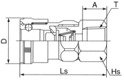 Габаритные размеры БРС Cupla серии Hi Cupla TW, моделей TW-20SF, TW-30SF, TW-40SF