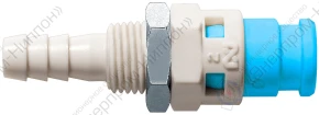 Штекер БРС Cube Cupla SPC-06PHB-VL-BLU POM SG без клапана (синий)