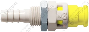 Штекер БРС Cube Cupla SPC-06PHB-YEL POM SG (желтый)