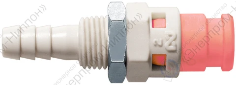 Штекер БРС Cube Cupla SPC-06PHB-VL-PNK POM SG без клапана (розовый)