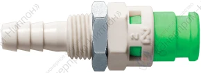 Штекер БРС Cube Cupla SPC-06PHB-GRN POM SG (зеленый)