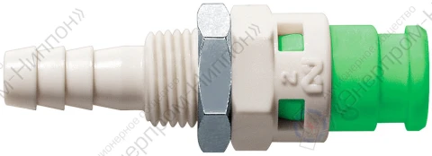 Штекер БРС Cube Cupla SPC-06PHB-GRN POM SG (зеленый)