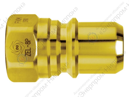 Разъем БРС Zerospill Cupla ZEL-2P BSBM SG штекер латунь