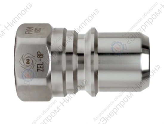 Разъем БРС Zerospill Cupla ZEL-6P SUS304 SG штекер нержавейка