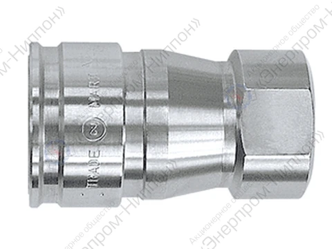 Гнездо БРС High Flow Cupla HFL-3S SUS304 X-100 нержавейка