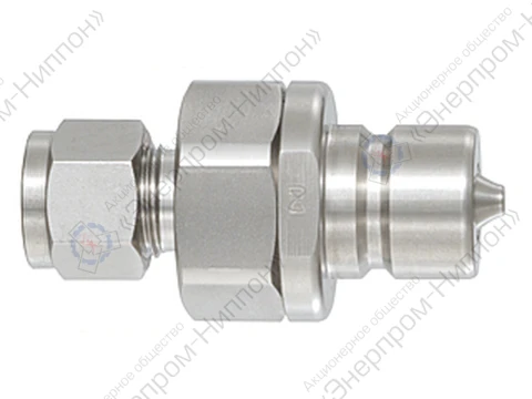Штекер БРС High Flow Cupla HFL-2P-BI 3/8 SUS304 EPT