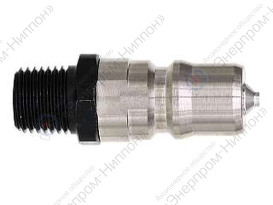 Разъем БРС Hot Water Cupla HW-2P-M BSBM X-100 штекер латунь
