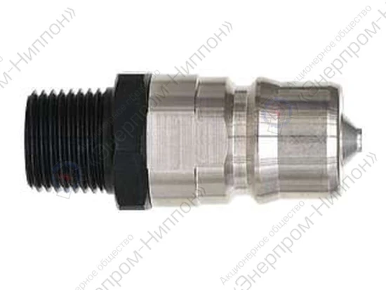 Разъем БРС Hot Water Cupla HW-2P-M BSBM X-100 штекер латунь