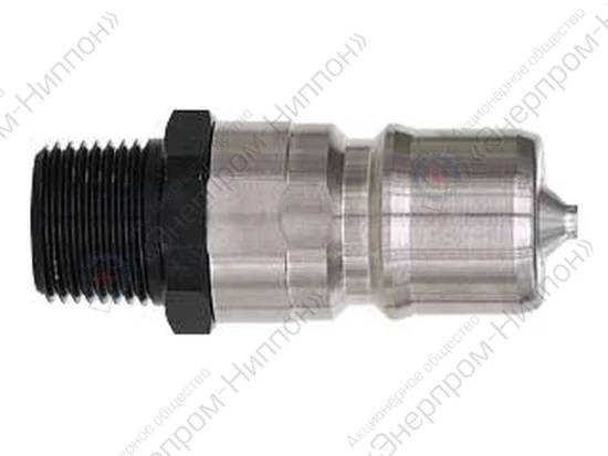 Разъем БРС Hot Water Cupla HW-4P-M BSBM X-100 штекер латунь