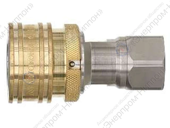 Соединение БРС Hot Water Cupla HW-4S-F BSBM X-100 гнездо латунь