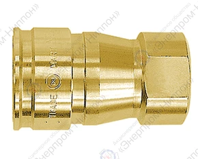 Гнездо БРС High Flow Cupla HFL-4S-BRS-F X-100 латунь
