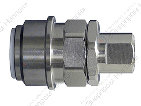 Гнездо БРС Semicon Cupla SCY-1S-NPT SUS P/PFA