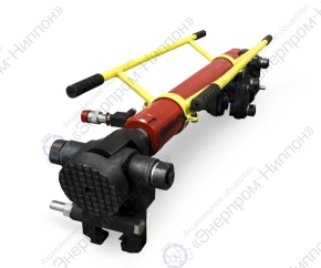 Устройство для перемещения тяжеловесного оборудования по рельсам 2ТШ10Г400